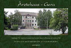 &auml;rztehaus gera