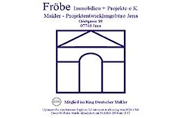fr&ouml;be immobilien + projekte, alte version